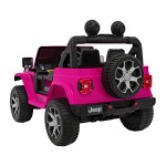 Elektrické autíčko Jeep Wrangler Rubicon 4x45W - ružové